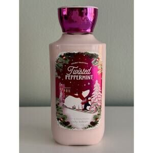 Bath & Body Works Twisted Peppermint Body Lotion 8oz *Read*